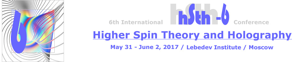 Higher Spin Theory and Holography, May-June, 201&, Lebedev Institute