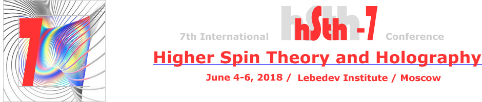 Higher Spin Theory and Holography, May-Jun, 2017, Lebedev Institute